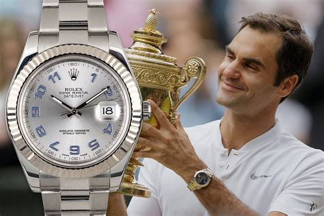 federer rolex datejust